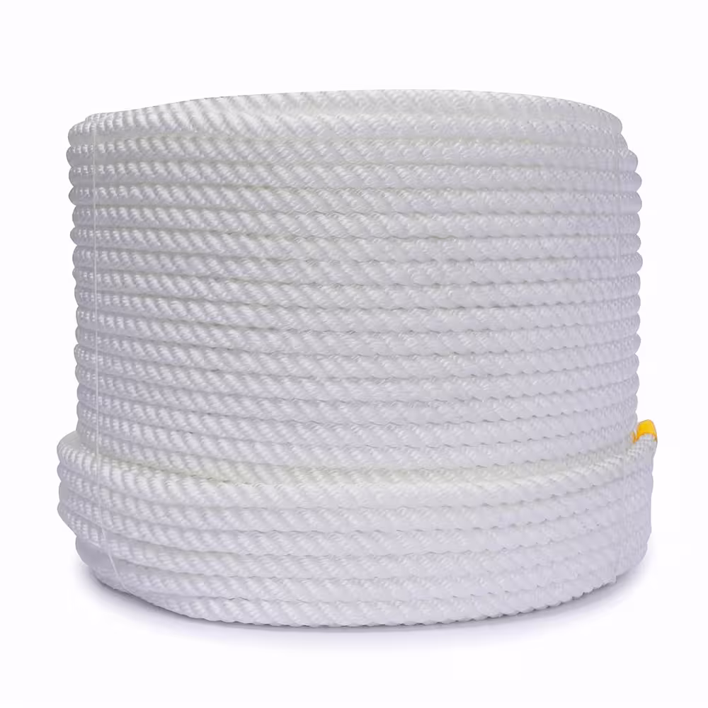 Cabo Torcido de Polipropileno 1/2" Driza Flotante de Alta Resistencia